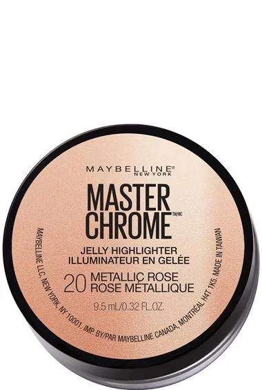 maybelline MASTER CHROME JELLY HIGHLIGHTER METALLIC ROSE (Contour) –